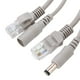 thumbnail image 1 of Cable Ethernet 5M/10M/15M/20M RJ45+DC Cable Ethernet CCTV para cámaras IP NVR 10Mbps100Mbps, 1 of 8