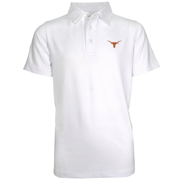 Youth Garb White Texas Longhorns Polo