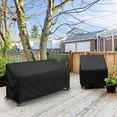 thumbnail image 7 of MR. COVER 3-Seater Outdoor Couch Cover Waterproof, Patio Furniture Cover for Sofa, Heavy Duty Patio Sofa Cover with Air Vent, Anti-UV, Rip-Proof, Fade Resistant, 80"W x 38"D x 35"H, Black, 7 of 7