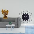 thumbnail image 2 of Escultura majestuosa y elegante reloj de pared acrílico con forma de flor, adorno decorativo para el hogar, la oficina, el dormitorio, y la, 2 of 8