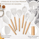 thumbnail image 5 of Set De Utensilios Cocina.14pcs Utensilios De Silicon Cocina BEIGE, 5 of 5