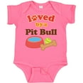 thumbnail image 3 of Inktastic Pit Bull Loved by a (dog Breed) Boys or Girls Baby Bodysuit, 3 of 5