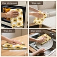thumbnail image 5 of 6 Pcs Funny Kitchen Towels,Blue Pioneer Flower Striped Pattern Microfiber Dish Towels,Kitchen Tea Towels,Kitchen Towel Set (18" X 26"), 5 of 7
