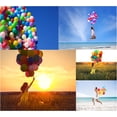 thumbnail image 2 of Globos festivos, colección de látex arcoíris, seguros y fáciles de usar, gruesos y duraderos, perfectos para celebraciones de cumpleaños, decoración responsable con el medio ambiente, 2 of 5