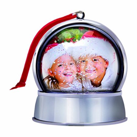 Snowglobe Ornament - Photo Snow Globe Christmas Ornament with Magnet