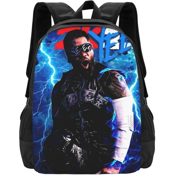 Jey Wrestler USO Unisex Sports Bag, Backpack for Beach Portable Business Backpack Notebook Bag for Men and Women