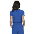 thumbnail image 5 of Heartsoul Break On Through Women Scrubs Top, V-Neck, HS710, XL, Royal, 5 of 7