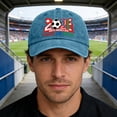 thumbnail image 6 of SPOORYYO Cup Soccer Hat 2026 Retro Print Soccer Fan Baseball Cap Adjustable Football Supporters Hat for Men Women Celebrate the Historic Event USA CAN MEX 2026 Host, 6 of 8