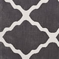 thumbnail image 6 of Modway Marja Moroccan Trellis 5' x 8' Area Rug in Charcoal and Ivory, 6 of 6
