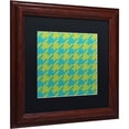 thumbnail image 2 of Trademark Fine Art "Houndstooth I" Canvas Art by Color Bakery Black Matte, Wood Frame, 2 of 4