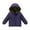 Dark Blue, variant on XEGLSBU Girls Winter Coats Size 14-16 Black Girls Down Coat Winter Warm Thickened Hooded Jacket for Toddlers Kids Outerwear Insulated with Soft Windproof Coffee Size 5-6 Years
