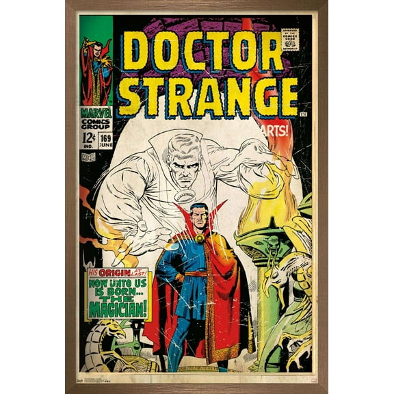 Marvel Comics - Doctor Strange - Cover #169 Wall Poster, 14.725" x 22.375", Framed