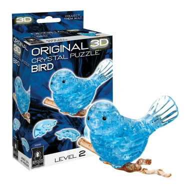 Bird Original 3D Crystal Puzzle from BePuzzled, Ages 12 and Up