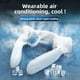 thumbnail image 1 of Portable Neck Fan Bladeless Individual Fan with 3 Speeds Adjustable Rechargeable Small Cooling Fan for Home, Office, Travel, 1 of 5
