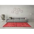 thumbnail image 3 of Ahgly Company Indoor Square Persian Red Traditional Area Rugs, 4' Square, 3 of 4