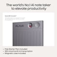 thumbnail image 2 of PLAUD NOTE AI Voice Recorder, App Control, Transcribe & Summarize, 112 Languages, Audio Recorder for Lecture/Meeting/Call, 30H Continious Record, 30g, 2 of 9