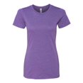 thumbnail image 1 of Next Level Womens CVC Crew Tee (6610) Púrpura Rush xs Ropa de siguiente nivel 6610, 1 of 1