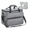 thumbnail image 1 of Bolsa de transporte para máquina de coser Macarena funda de almacenamiento acolchada Con bolsillos y asas, 1 of 8