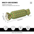 thumbnail image 3 of Salouo Vegetable Pattern Cute Bolster Pillow,Cylindrical Pillow Long Pillow for Bed Round Side Pillow for Knee/Leg/Neck ,- Length 24.4" x 9.8" Diameter, 3 of 8