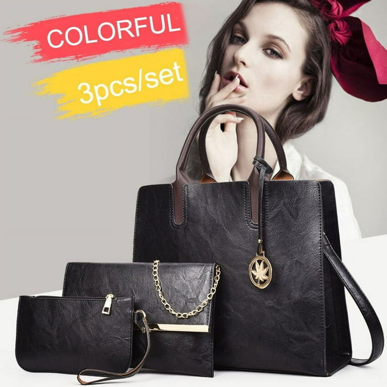 Vintage Pattern Fashionable 3pcs Shoulder Crossbody Bag Set