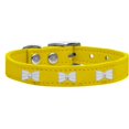 thumbnail image 1 of Bouclier Blanc Collier de Chien en Cuir Jaune 22, 1 of 1