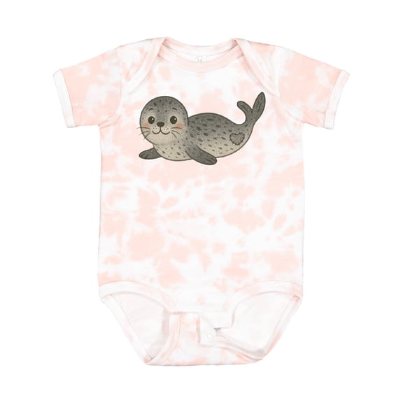 Inktastic Cute Baby Seal Boys or Girls Baby Bodysuit