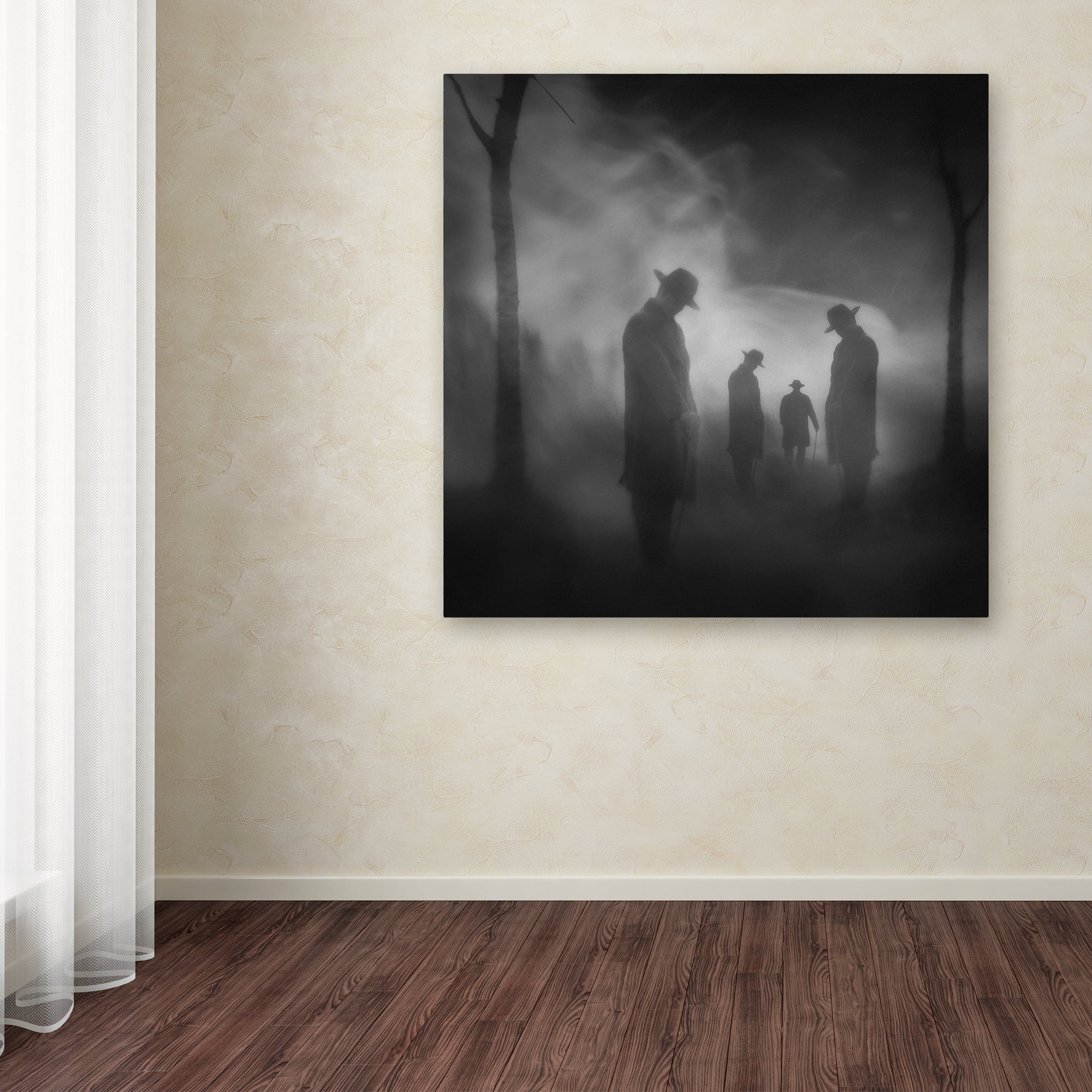 Jay Satriani 'The Men' Canvas Art