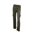 thumbnail image 3 of Petite Yoga Pants for Women High Waist Cargo Style Stretch Bootcut Lounge Workout Pants Green L, 3 of 6