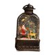 thumbnail image 1 of Farol navideño, luz nocturna navideña, farol con purpurina, globo de nieve, decoración de escritorio Papá Noel, 1 of 9