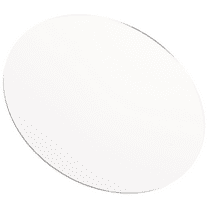 Hemobllo White Acrylic Round Mirror Sheet for Stylish Desktop Makeup Mirror and Home Decoration
