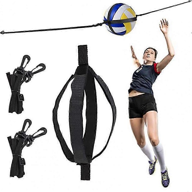 Entrenador de remates de voleibol práctico con cierre elástico y ajustable. Cinturón de entrenamiento de voleibol premium Lucky_B