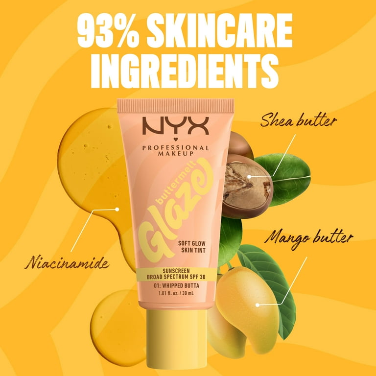 NYX Professional Makeup Buttermelt Glaze Tinted Moisturizer