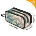 thumbnail image 4 of FORMRS Pencil Case with 3 Compartments Zipper Pouch, Elementary School Level and up, Floral Forest Pattern, 4 of 8