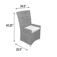 thumbnail image 5 of Prairie Dining Armchair Kuba Savannah Wash, 5 of 5