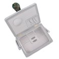 thumbnail image 1 of Caja De Costura Cesta De Costura Diseño De Mango Cómodo Verde Elegante Doble Capa Multifuncional Para Almacenamiento De Hilo De Aguja ANGGREK Otros, 1 of 8