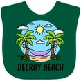 thumbnail image 3 of Inktastic Summer Vacation in Delray Beach Boys or Girls Baby Bib, 3 of 4