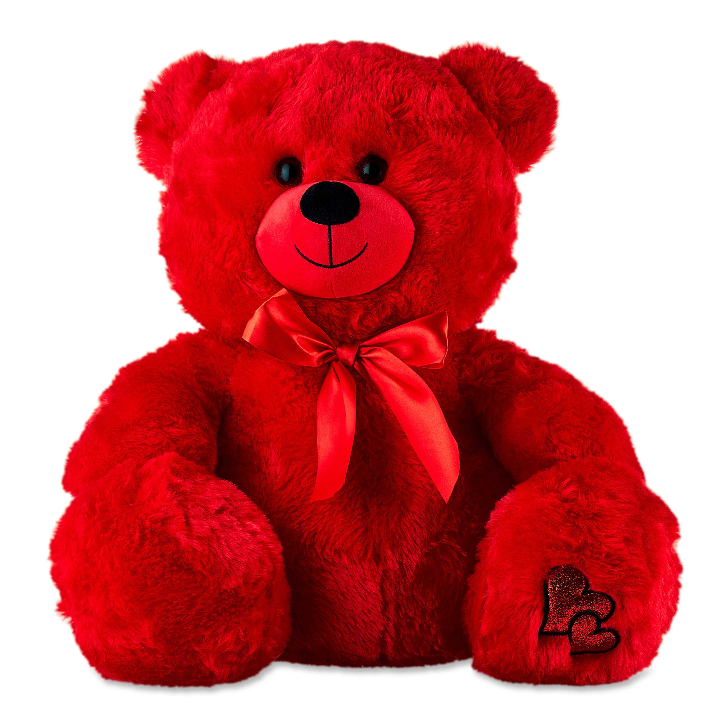 Way To Celebrate Plush Candy Red Bear