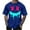 Blue, variant on LUOGENLI Male T-shirts for Mens Men's Shirt Summer Fun Oversized Fashion 3D Print Casual Comfortable T Shirt Vintage T-shirts for Men Graphic Tee Easter Mens T-shirts Graphic Tees Valentines Black XXL
