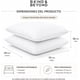 thumbnail image 2 of Almohada Ultra Suave y Cómoda B.KIND & BEYOND 2 Pack Matrimonial, 2 of 7