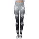thumbnail image 3 of MKLEKYY Leggings navideños con estampado de copos de nieve para mujer, pantalones de yoga para fitness y deportes., 3 of 4