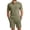 Army Green, variant on Clossjun Summer Beach Outfits 2 Piece Short Sleeve Shirts for Male Shorts Vacation Outfits Sets for Men