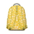 thumbnail image 3 of Yellow Dog Paw Footprint Backpack for School,Cute School Bag,Schoolbag with Adjustable Shoulder Straps & Padded Back,15.3"x11"x7.1".﻿, 3 of 6