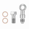 thumbnail image 1 of M10x1.5mm Turbo Oil Feed Bolt Kit with 4AN 1.8mm Restrictor for TD04/TD05, 1 of 5