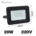 thumbnail image 2 of Projecteur Led 20W 30W 50W 100W Spot pour Extérieur SMD 2835 Projecteurs Lampe Murale Éclairage pour Rue Carrée, Performance Extraordinaire, 2 of 7