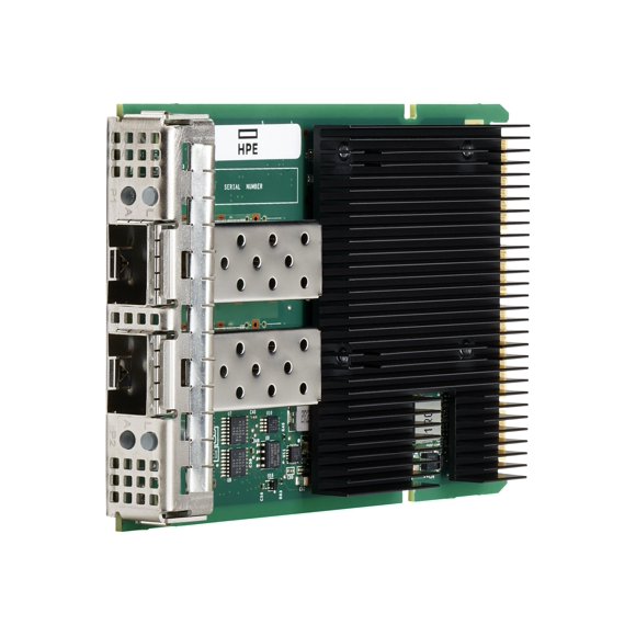 Broadcom BCM57414 - Network adapter - OCP 3.0 - Gigabit Ethernet / 10Gb Ethernet / 25Gb Ethernet SFP28 x 2 - for ProLiant DL325 Gen10, DL345 Gen10, DL360 Gen10, DL380 Gen10, DX360 Gen10, XL220n Gen10