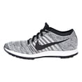 thumbnail image 4 of Nike Flyknit Streak Unisex Running Shoes Black/Black-Wolf Grey-White 835994-003, 4 of 6