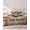Brown, variant on 4 Piece Full Sheet Set Early Rooster Sheets Set for Full Size Bed, Breathable Soft Microfiber Bed Sheets Cooling Pink Spring Farmhouse Leaves Burlap Fitted Sheet Deep Pocket, Pillowcases