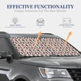 thumbnail image 4 of Haiem Christmas Cat Car Windshield Sun Shade (2 Pieces) Foldable Windshield Sun Shade Car Accessories for Truck SUV Pickup-Medium, 4 of 7