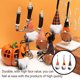 thumbnail image 2 of Yuarrent 3X muñeco de gnomo colgante de pared dulce regalo decoración de fiesta adorno de Halloween tela multicolor chico juguete Festival accesorios Kits de decoración para fiestas bigote gris Yuarrent HA070509-01, 2 of 6