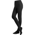 thumbnail image 1 of ORUYROP Women's Solid Colored Opaque Microfiber Footed Tights, 1 of 7